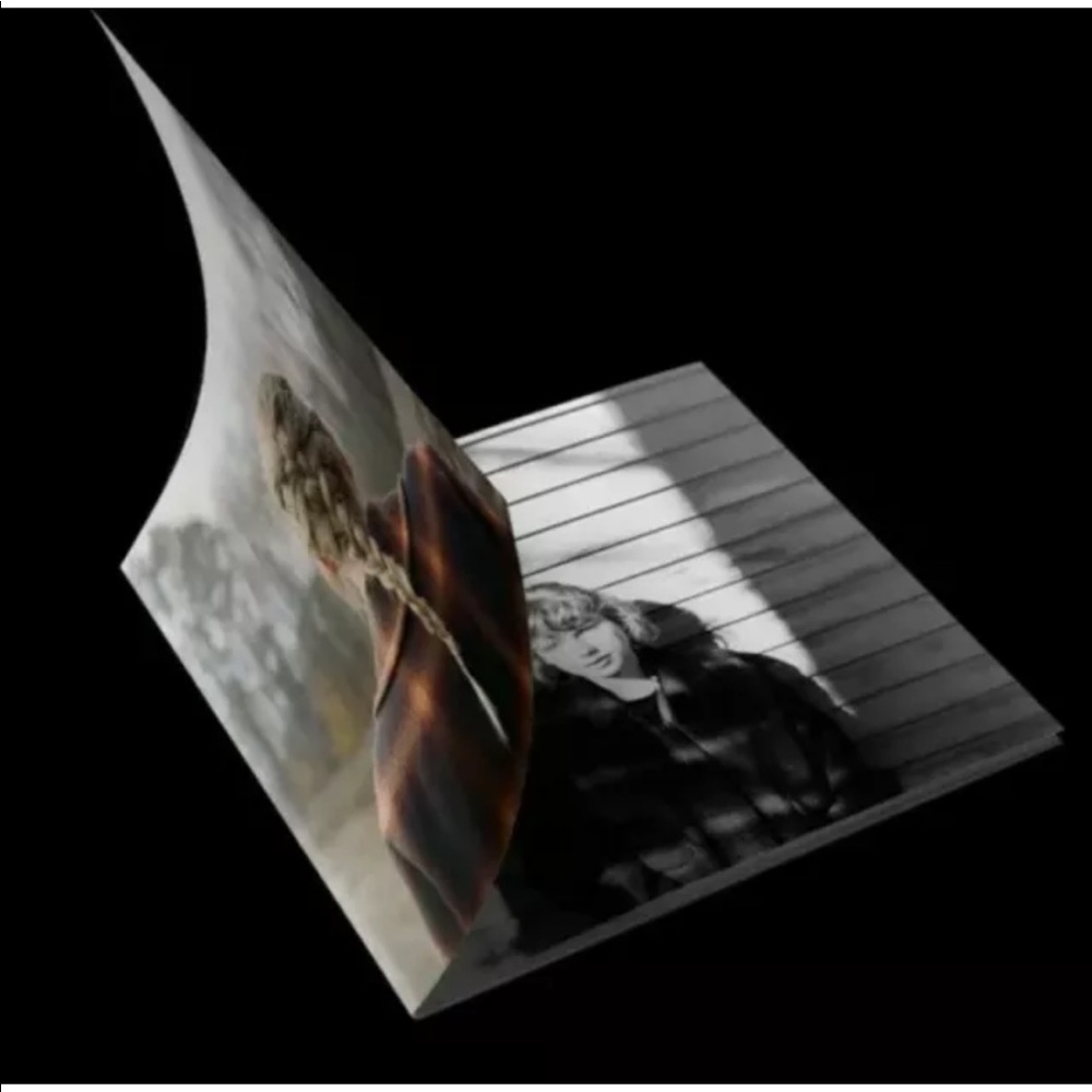 Taylor Swift signed Evermore CD